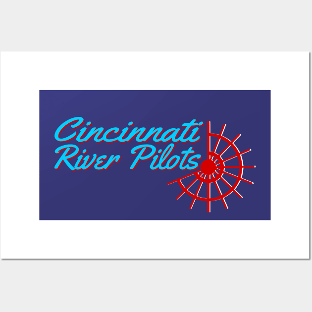 Cincinnati River Pilots Wall Art by 7071